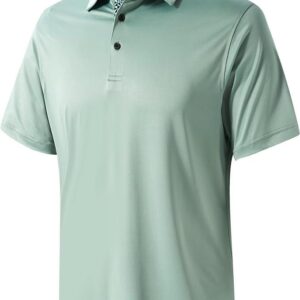 Men's Performance Polo Shirt - Quick Dry Casual Wear